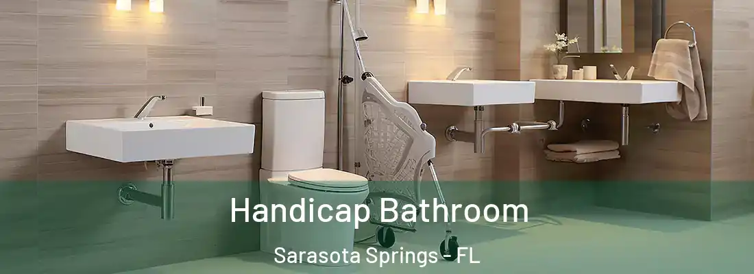  Handicap Bathroom Sarasota Springs - FL