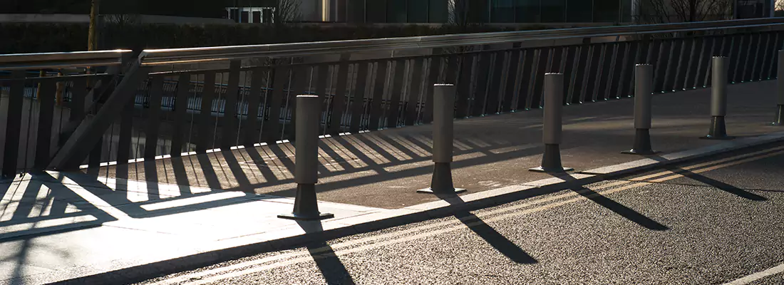 Car Bollard Installation for Parking Lots, Driveways in Sarasota Springs, FL